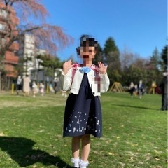 入学式　女の子　フォーマル 130cm の画像