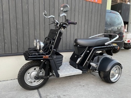 ★セール！３０万円！ジャイロx 軽二輪登録車　二人乗りOK 普通免許　ノーヘル　トライク　ホンダ　ジャイロ　2スト　セル1 実働車