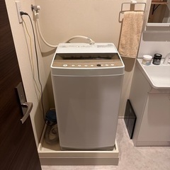 Haier ハイアール 全自動洗濯機 6kg JW-C60C 2020年製