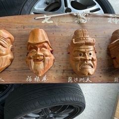 ★七福神の壁かけの画像