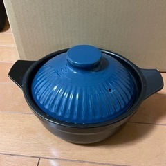 【お譲り先決定】一人用土鍋　ダイソー×LIMIA コラボ