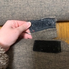 ローソファー(グレー色)の画像