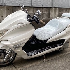 ホワイト×ブラックカラー‼︎【YAMAHA マジェスティ】追加カ...
