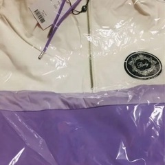 Rady バイカラーフーディブルゾンの画像