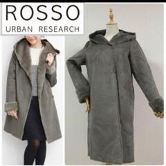 URBAN RESEARCH フェイクムートンコート グレー