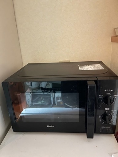 ハイアール製 電子レンジ 西日本専用60Hz 取扱説明書付き(値下げ交渉可)