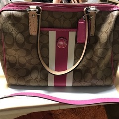 決まりました😊コーチのショルダーバック💕お値下げ😊
