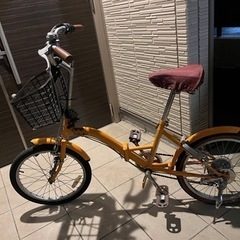 自用の折りたたみ自転車