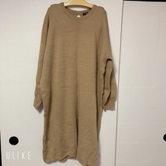 しまむら ニット ワンピース Lサイズ 美品の画像