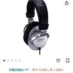 Korg krome 88 workstation とモニターベッドホンの画像