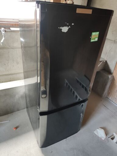 MITSUBISHI ミツビシ 2ドア冷蔵庫 MR-P15Z-B1 2016年製 146L 中古品