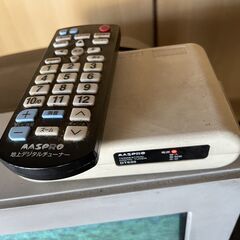 ブラウン管テレビ（地デジチューナ付き）の画像