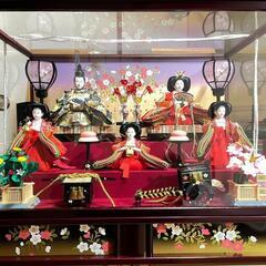 【終了】雛人形　ケース入り　ひな祭り