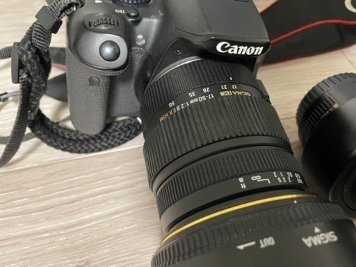 Canon EOS KISS X6i SIGMAレンズ、三脚、バッグ付き