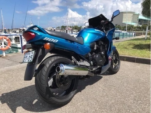 gpz1100（水冷）逆車、カスタム多数 Kawasaki GPZ1100水冷逆輸入 (trip610) てだこ浦西のカワサキの中古