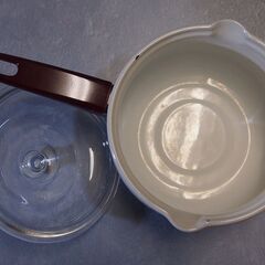 ホーロー片手鍋１７ｃｍの画像