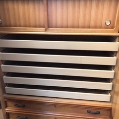 桐3月末で処分　タンス　製造元　たきもとや家具製作所　全国家具工業連合会　認定品の画像