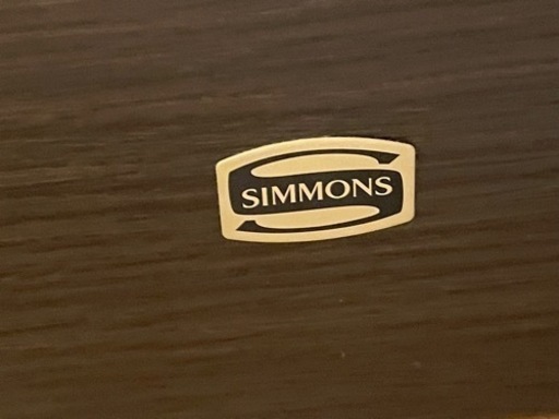 値下げ　シモンズ　クイーンベッド　
