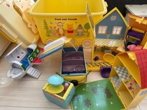 ペッパピッグ　家セット　飛行機　アイスクリーム車 キャンピングカー