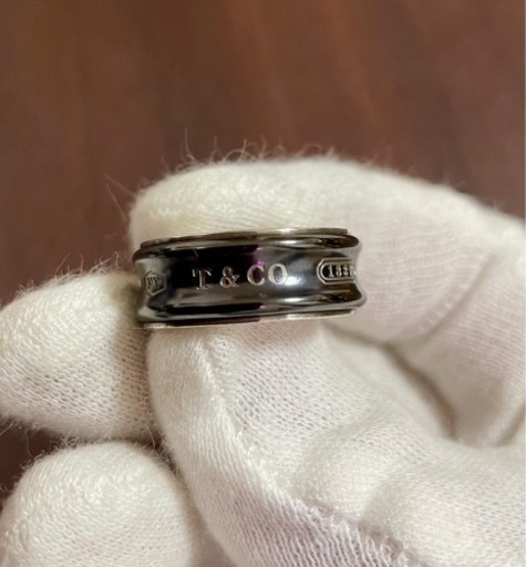 ティファニー❗️ブラックチタンリング❗️指輪❗️
