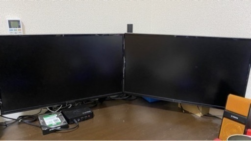 aopen ディスプレイモニター2枚 24CL1Y bi（分配器セット）