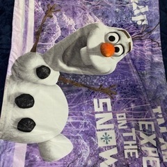 (決定)Disney  ブランケット　オラフ