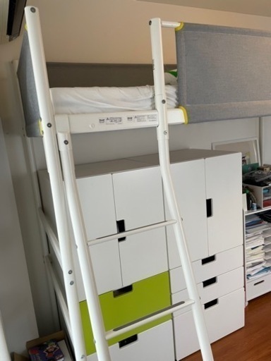 IKEA】美品★VITVAL ヴィトヴァル ロフトベッドフレーム