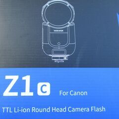 ☆NEEWER Z1-C ヘッドフラッシュスピードライト Canonカメラ用◆キャノンフラッシュの画像