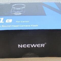 ☆NEEWER Z1-C ヘッドフラッシュスピードライト Canonカメラ用◆キャノンフラッシュの画像
