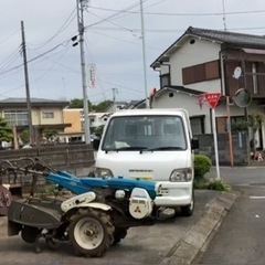 畑を耕します