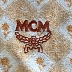 受付終了2/28限定【MCM】タオルケット 140cm x 200cm 綿100% セミダブル 洗濯機洗い可 美品の画像