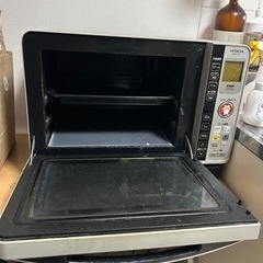 ジャンク品　HITACHI オーブンレンジの画像