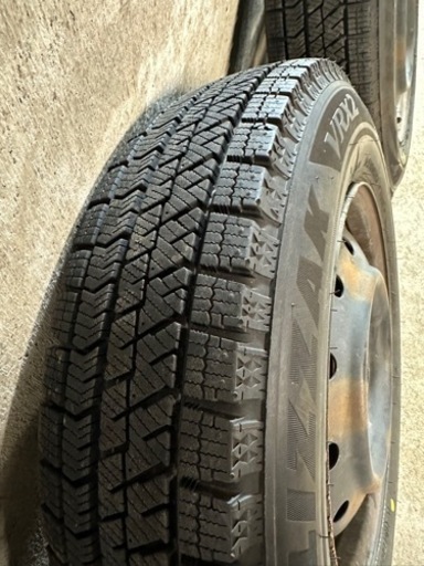 値下げ！！145/80R13 ブリヂストン　VRX2 22年製