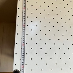 エレクターのパンチングシェルフ　棚の画像