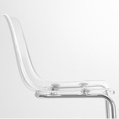 IKEA  TOBIAS トービアス　透明チェアの画像