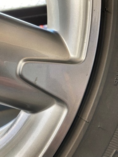 【美品】18×7.5JJ +40 ホイール×4本 ハイグロス塗装（ムラーノ純正）