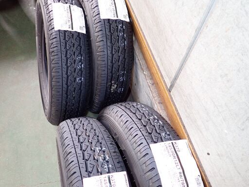 ☆軽トラ・軽バン用!ブリヂストン 145/80R12 80/78N K370 TL 4本セット( ☆軽トラ・軽バン用!ブリヂストン 145/80R12 80/78N K370 TL 4本セット(