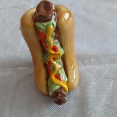 ソルト&ペッパーセット　塩コショウ　卓上用　ホットドッグハンバーガーの画像