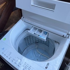 みく！！！！TOSHIBA電気洗濯機AW- 8D9！！格安！！ TOSHIBA AW-8D9洗濯機 8キロ ザブーン
