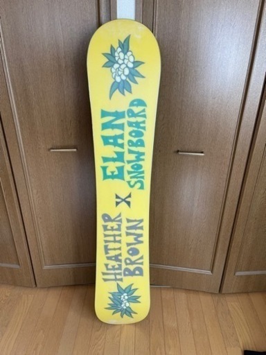 プロボーダ宮崎郁美Heather Brownとelanコラボのボードburton