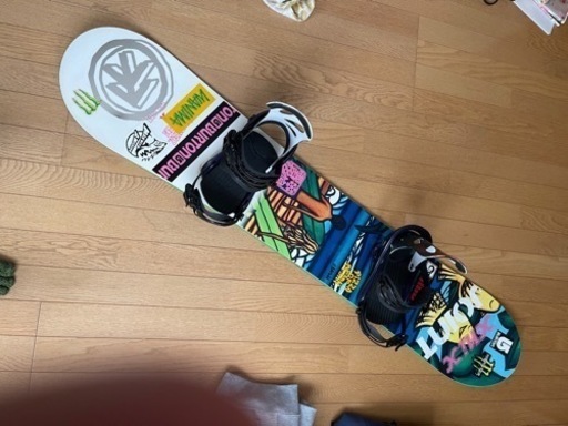 プロボーダ宮崎郁美Heather Brownとelanコラボのボードburton