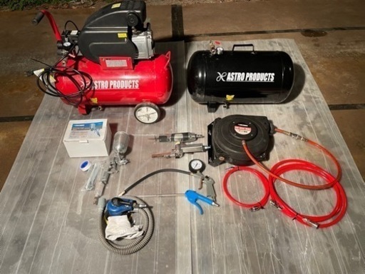 コンプレッサー及びエアーパーツ　受け付け終了しました