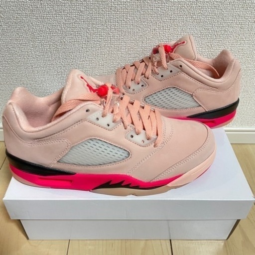 新品未使用✴︎NIKEナイキ✴︎AJ5 エアジョーダン5 ピンク W25.0cm