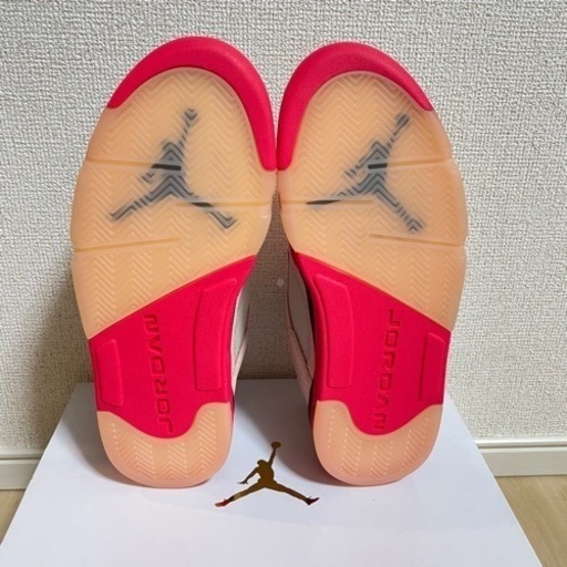 新品未使用✴︎NIKEナイキ✴︎AJ5 エアジョーダン5 ピンク W25.0cm