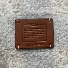 COACH ストール　新品未使用の画像