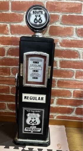 アメリカン雑貨　ガソリンスタンド　ガスポンプCDケース