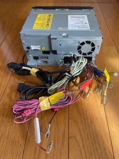 ケンウッド製　メモリーナビ　フルセグ・DVD・CD・SD・Bluetooth・USB・iPod