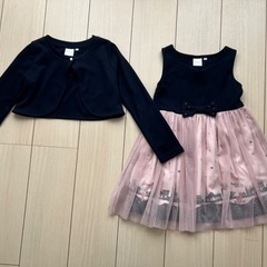 ボレロ付きワンピース120cmの画像