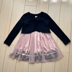 ボレロ付きワンピース120cmの画像