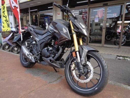 NO.4617　ホーネット２．０（ＨＯＲＮＥＴ２．０）　空冷４サイクル単気筒１８０ｃｃ　フューエルインジェクション車　ＡＢＳ付き　倒立フォーク　マッドグレー　☆彡